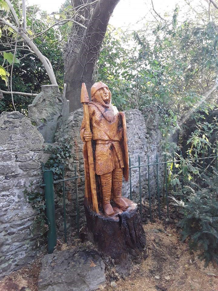 Norman sentry at Malahide