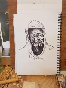 The Wanderer sketch